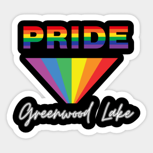 Pride, Greenwood Lake Sticker